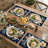 4-Piece Polyester Rectangle Dining Table Placemat