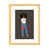 Toile avec cadre en bois beige n'est pas disponible