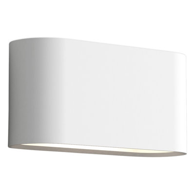 Velo Ceramic 1 - Light LED Flush Mounted Sconce