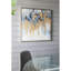 Peinture à l'huile encadrée dorée moderne encadrée carrée pour le salon 40%, toiles décoratives