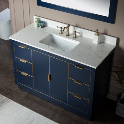 48"x21"x33" Solid Wood Bath Vanities