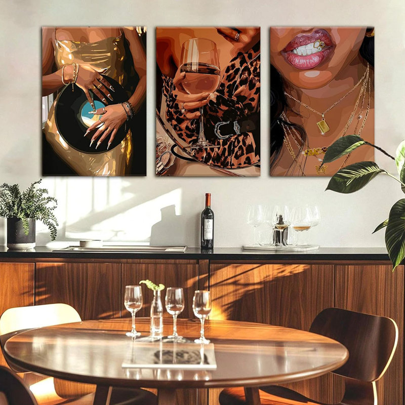 3 Piece Wrapped Canvas Print