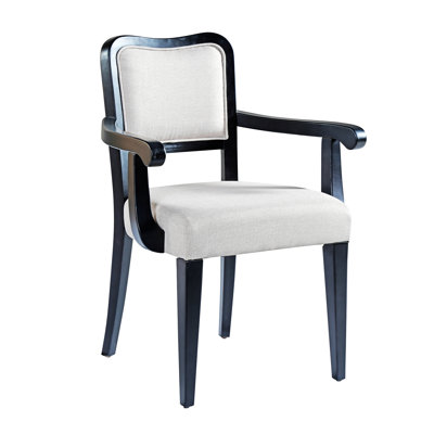 Chaises en bois à structure double, chaises d'intérieur pour deux pièces, ensemble de 2 fauteuils traditionnels avec lignes courbes