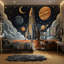 Papier peint fusée astronaute amovible-2071720973-2071720960