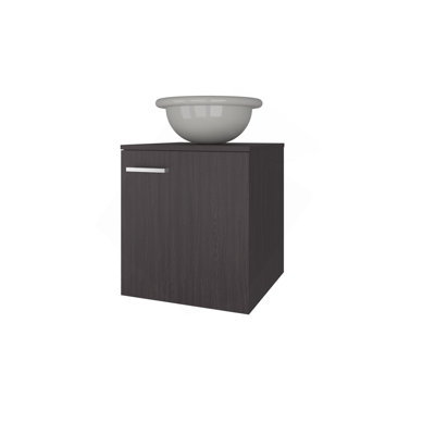 Pirtleville  Bathroom Vanity With Integrated Sink, Wenge