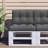 vidaXL Pallet Cushion Anthracite Polyester Standard-2091456363-2111859997