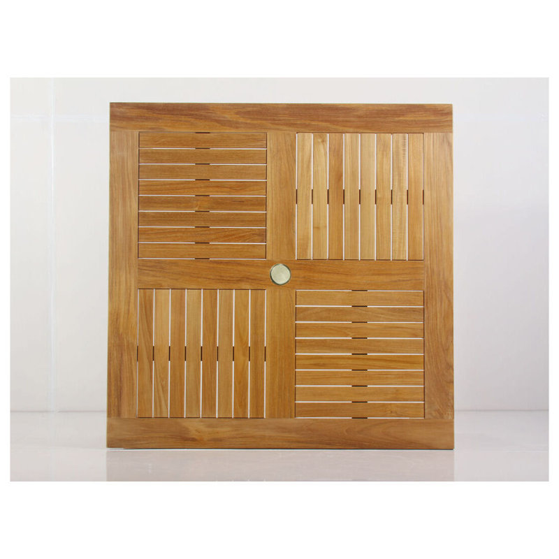 Classic Teak 41" Square Coffee Table