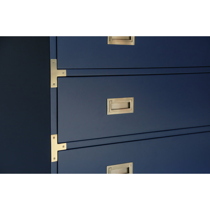 Carlyle Accent Chest, Navy