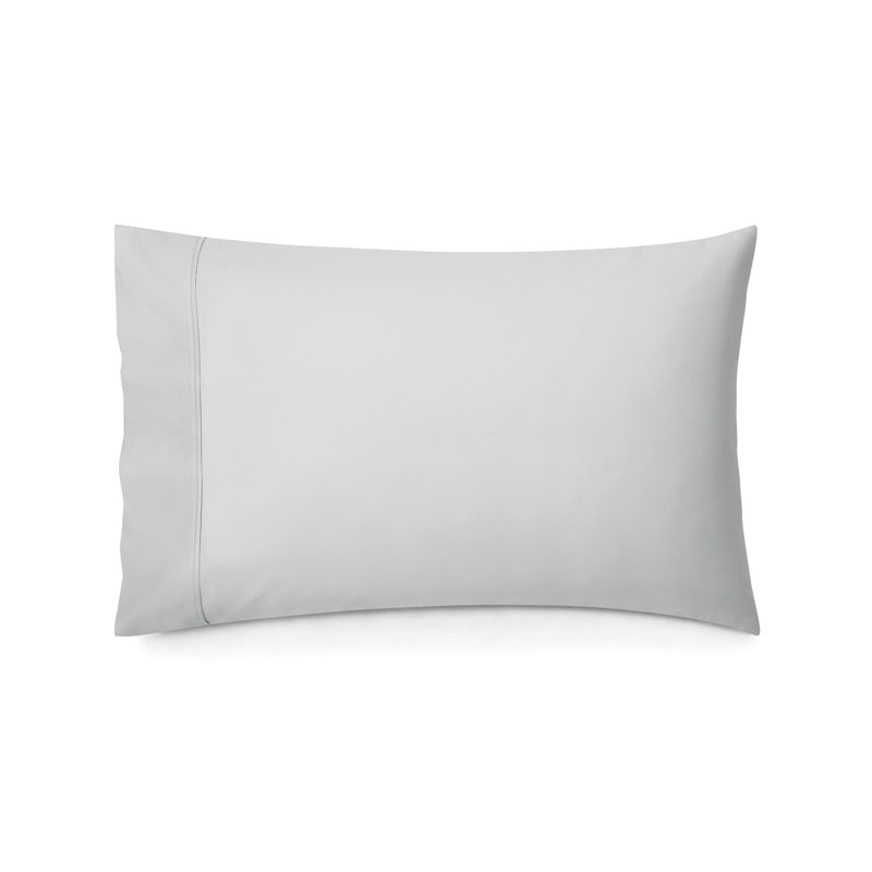 Lux Pillow Case, White, Standard Case Pack with 2 Pillowcases