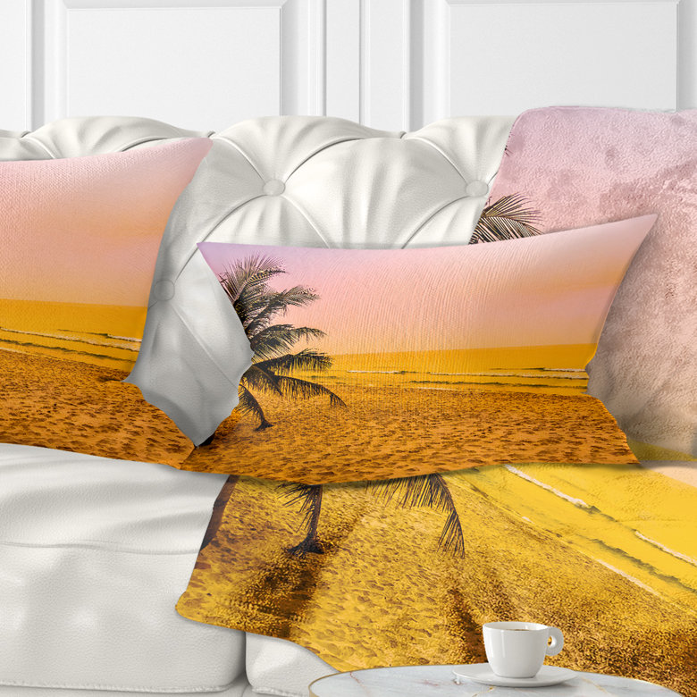 Coussin Coconut Tree Silhouette