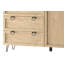 Dunn Manufactured + Solid Oak Wood 1-Door 3-Drawer Sideboard