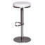 Rigney Upholstered Adjustable Height Counter Stool with Metal Frame-15417125