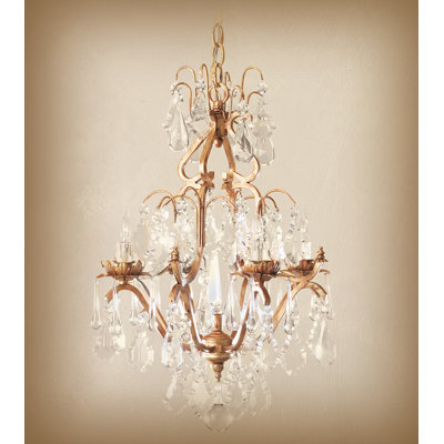 4 - Light Dimmable Classic / Traditional Chandelier