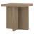 Elna 22" Wide Square Side Table in Antiqued Gray Oak-1171644998