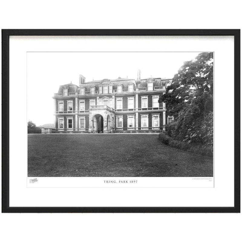 Tring, Park 1897 by Francis Frith - Single Picture Frame Print, 28cm H x 36cm W x 2.3cm D