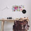 Ensemble de 2 plaques murales Hummingbirds & Poppy Bulbs, design par Sasha