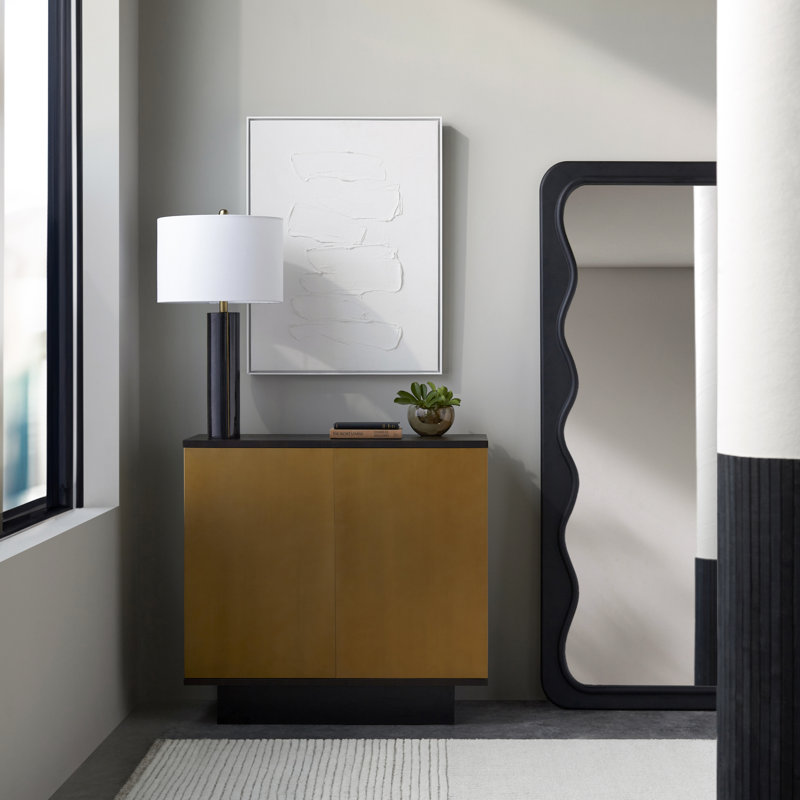 Landover Solid Wood Rectangle Mirror