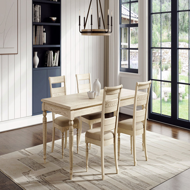 Back Side Chair, White