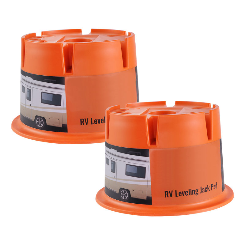 Trailer Jack Block, 2000 lbs Capacity per RV Levelling Block