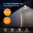 6 Pack 200W LED Barn Light Outdoor Area Security Light IP66 6500K Daylight For Yard Street Farm Garden Garage