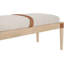 Banc rembourré en tissu texturé beige Nara-1709390211-1709390210