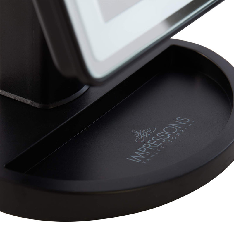 Miroir de maquillage tactile Touch Infinity, Noir