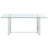 Glass Top Metal Base Dining Table-859620278-859719500