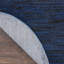 Tapis intérieur antidérapant rond 6 pi x 6 pi bleu nuit-2133024907