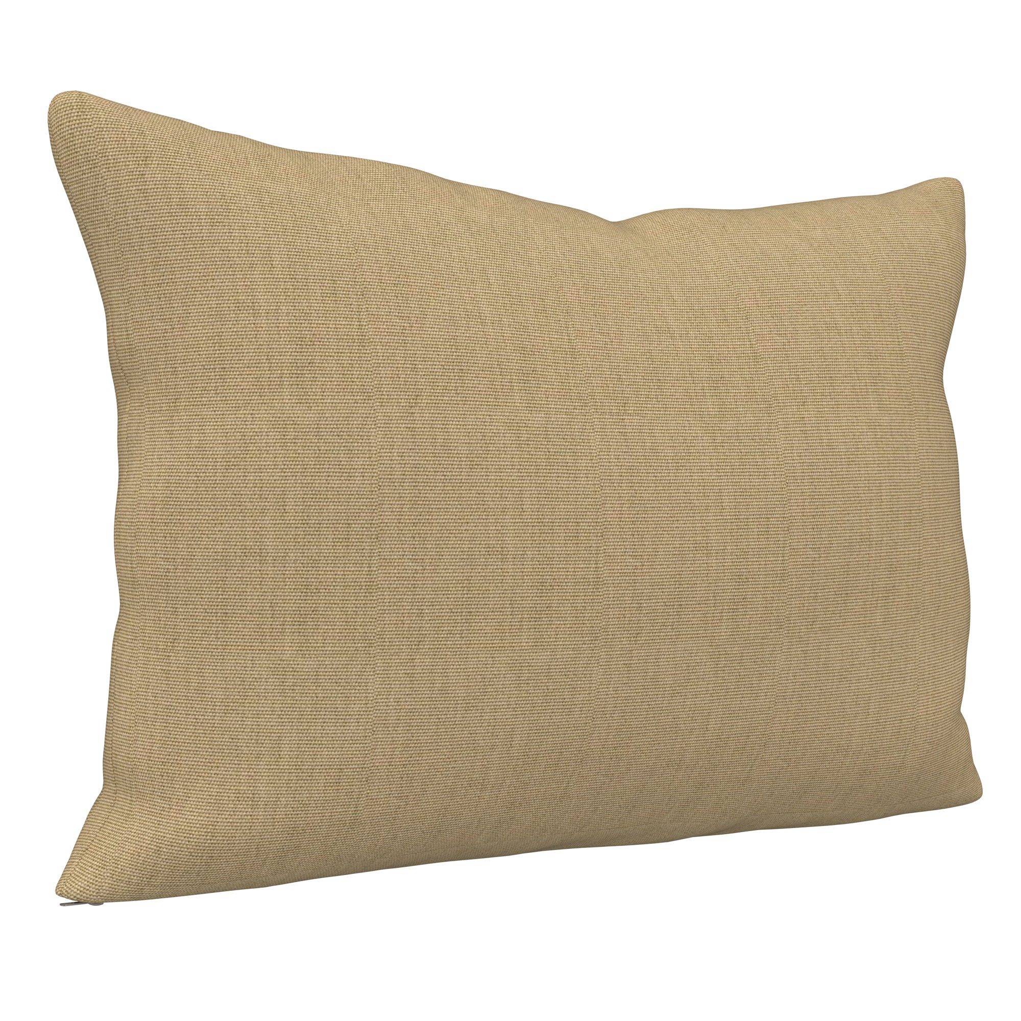 Amala Outdoor/Indoor Kidney Pillow, Canvas Heather Beige