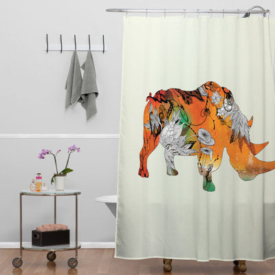 Rideau de douche simple Eccles