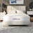 LUMERIS 10 Inch Full Size Memory Foam Mattress with Charcoal-Infused Support, Medium Firm Comfort, and Silky Cover - Ideal for Stomach Sleepers & Easy Box Delivery-816700283-816700281