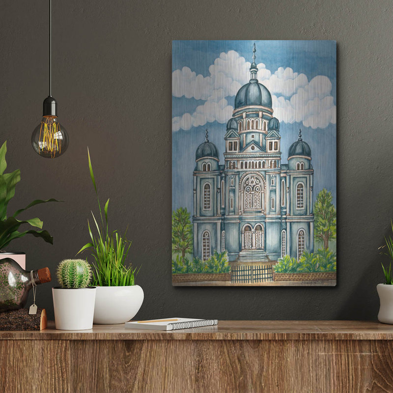 Art mural en métal Winston Porter, H 16 po x l 12 po