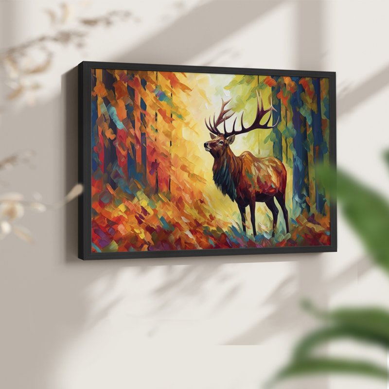 Faune - Édition encadrée - Restickable, Noir, noir, noir, noir, H 16 po x l 20 po