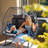Wicker 2 Person Outdoor Egg Rocking Chair With Cushion-1936603440