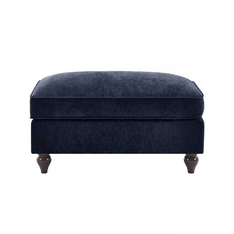 Repose-pieds en chenille, Bleu