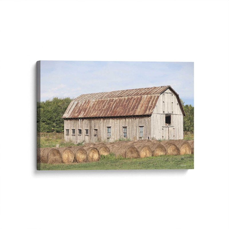 «Hay Day» par Lori Deiter, reproduction d'art, Toile tendue, L 12 po x H 8 po, Ne s’applique pas