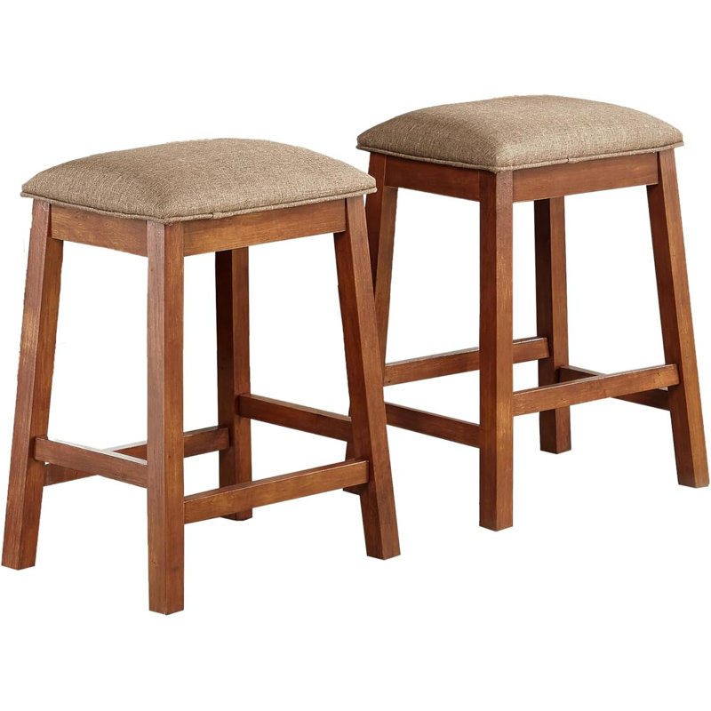 Tabouret de comptoir 24 po Kalaiyah, Brun
