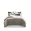 Ensemble de housse de couette en coton orange Parallel-107383939-107383927