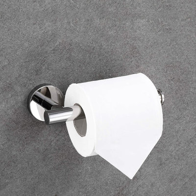 Porte-serviettes en aluminium 5 pièces à fixer au mur - Design moderne pour chambre à coucher, cuisine, installation facile dans la cuisine, rouille, installation rapide