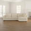 4 Seater Faux Leather Corner Sofa -17658919-17658920