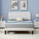 Auxter Upholstered Platform Bed Frame with Adjustable Headboard No Box Spring Needed