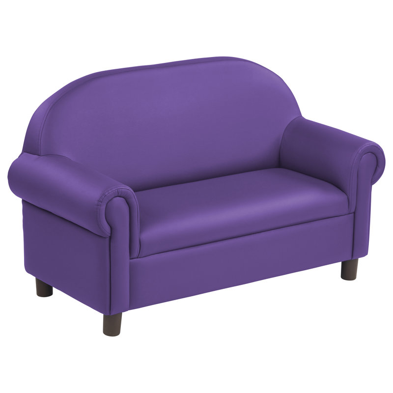 Little Lux Kids Club, 28" H x 44" W x 22" D, Purple
