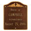 4-Line Wall Address Plaque-1827805295