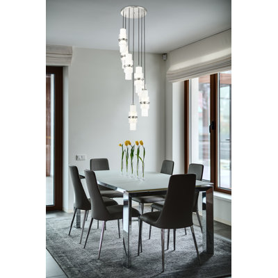 Lustre en grappe à 7 lumières Bryelle