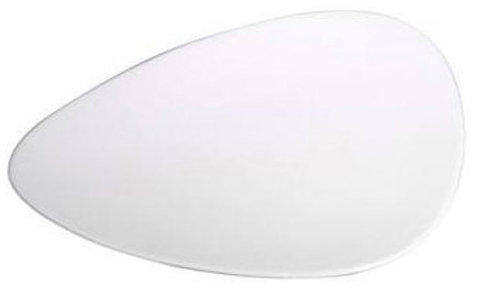 Colombina Bone China Saucer, White