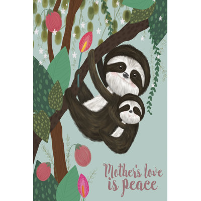 Mother's Love I by Larisa Hernandez - Wrapped Canvas Typography