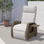 Moore Wicker Recliner Patio Chair with Cushions-2122025451-2122025450
