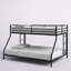 Lit superposé simple au-dessus de double Jefferson-562816913
