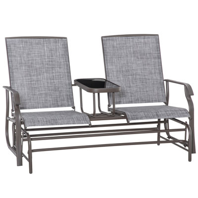 Herrman Metal Glider Bench