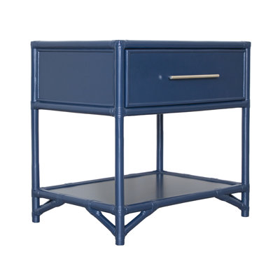 Olivia Collection 1 - Drawer Rattan Nightstand